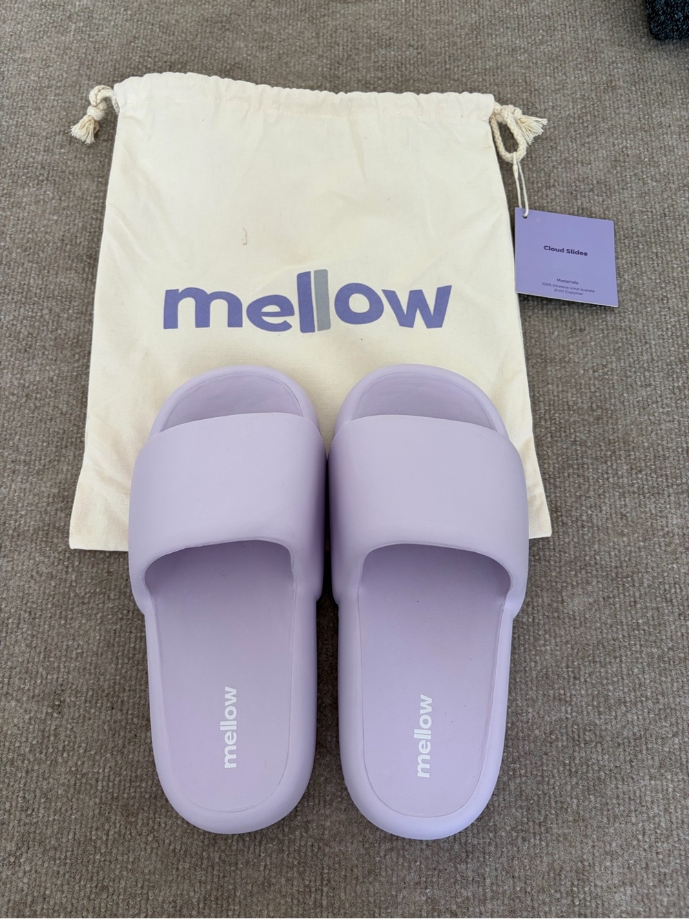Mellow Cloud Slides - Women's Lavender Slide Sandals